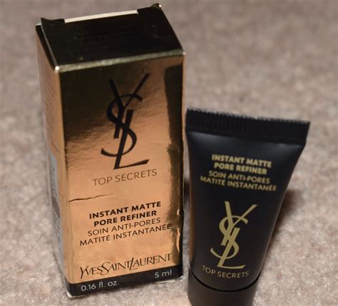 yves saint laurent top secrets instant matte pore refiner|Top Secrets Instant Matte Pore Refiner .